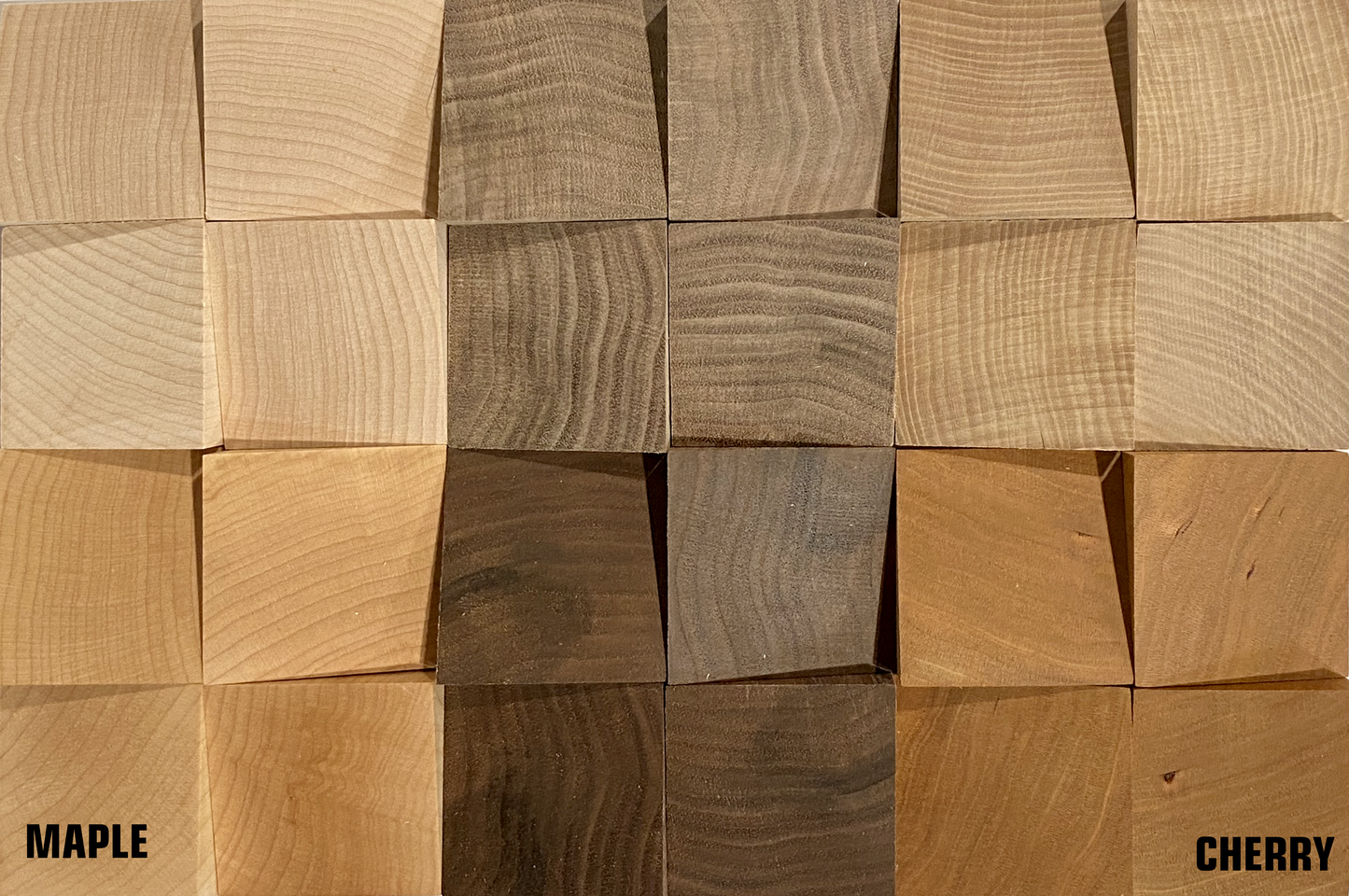 "BELIEVE" Mixed Hardwood Rectangle Wall Art